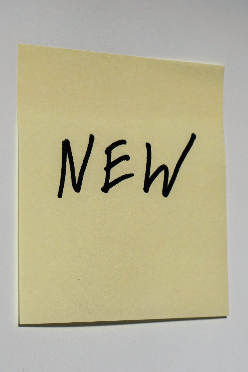 What Does New Mean to You?